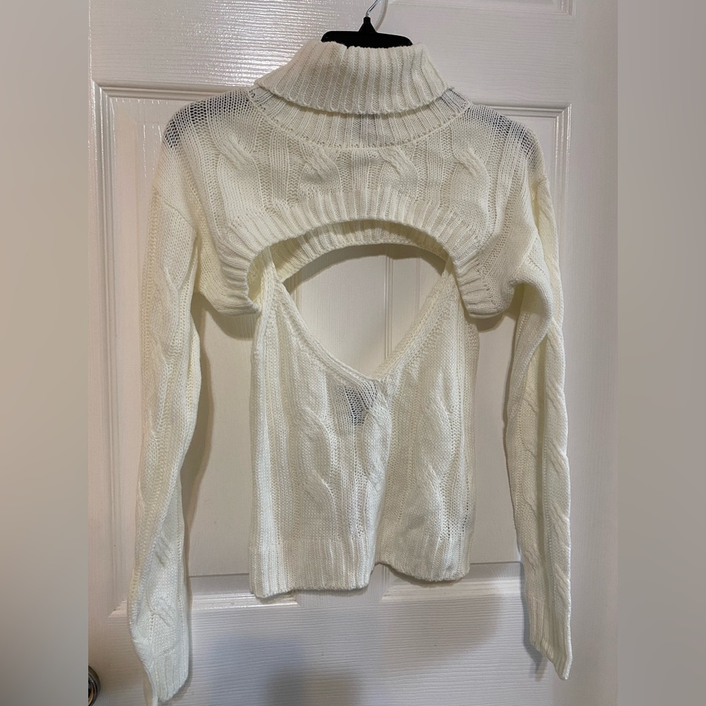 Forever 21 Cream Two piece Sweater Size Small